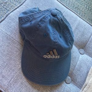 Adidas navy blue climalite baseball cap hat